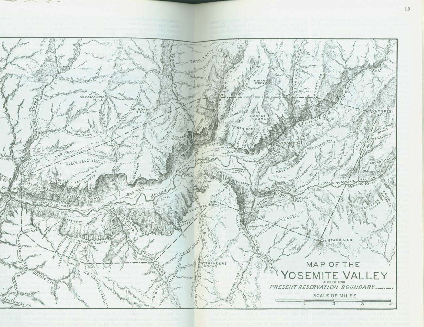 The Proposed Yosemite National Park--treasures & features, 1890. vis0003f
